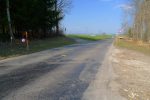 Départ au bord de la route d'Assens