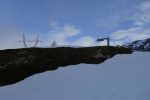 Entre pylones, électrique et du téléski