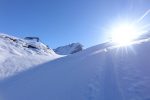 Le haut du téléski