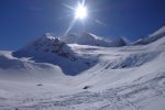 Le Breithorn sous le soleil et le vent