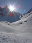 Au dessus de Chervé, on rentre dans le long vallon de Crouy Grandze