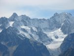 Zoom sur le glacier de Saleinaz