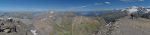 Vue panoramique vers le Valais (Mont-Ruan, Dents du Midi, Dents de Morcles, Dent Blanche, Cervin sous un nuage)