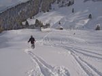 En milieu de journée encore de la poudre