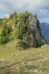 Le col puis début du hors piste