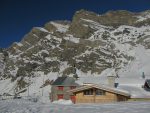Le refuge Giacomini, fermé en hiver