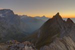 Le vallon pour Pont de Nant (La Vare, Le Richard). Vue sur l'Argentine.