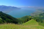 Fort belle vue sur le Léman, en plus avec une journée radieuse
