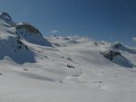 Sur la droite le col de Vijivi