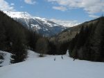 La neige en cette belle journée est comme du beurre, ça change de la montée.