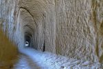 Un tunnel, on voit bien le travail pour creuser