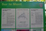 Panneau d'informations bilingue (FR, DE)