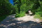 On croise plusieurs fois la route d'alpage