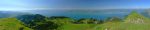 Vue sur le lac Léman et au fond le Jura