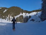 On débauche dans le vallon de Savalène, magnifique vallon sauvage et plein de neige !