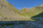 Le Lac de la Vogealle le matin.