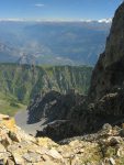 Le couloir des Hautes Fenêtres sur notre gauche