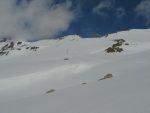 Je remets les skis, heureux de retrouver une pente douce pour l'instant !