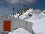 La cabane et le col de la Dent Jaune, je pensais y monter mais je n'ai plus les muscles pour !