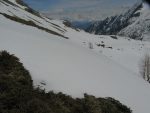 Dans le secteur plein S, la neige est bien transformée vers 2200m.