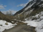 On arrive à trouver de la neige sur les bords