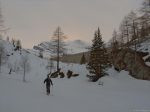 Montée vers le barrage de Salanfe