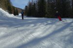 Nous remontons la piste de ski