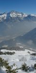 Vue sur la descente