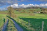 Sous la ferme Le Toloveau, je coupe à travers champ (après les barbelés). Mauvaise idée !