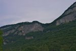 Le col sans nom entre le Petit et le Grand Salève, à monnetier, en haut, point de passage de notre course.