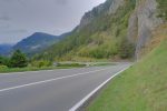 La route de Verbier, le plus simple est de rester à droite.