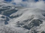 Le passage clef, toujours bien du monde ! Vue arrière