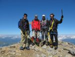 Et nous voilà au deuxième sommet, Mittelgipfel (3243.5m)