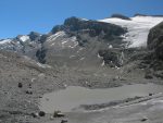 Et nous arrivons à la fin de la langue du glacier