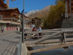 Départ depuis le village de Zermatt
