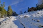 Retour temporaire au soleil vers 1300m.