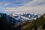 Vue arrière sur Hundsrügg et les Gastlosen