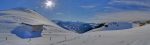 Panorama sur les préalpes fribourgeoises et bernoises depuis le col du Pt1851