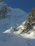 Sur notre droite, le glacier du Mont Collon et le Bas glacier d'Arolla.