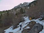 Et nous montons dans un peu de neige pour Chamechaude