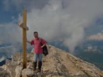 Marc au sommet de Chamechaude, 2082m
