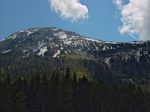 Vue du sommet au retour