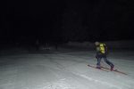Début par la piste de ski