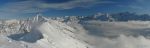 Vue panoramique depuis le Pic Chaussy vers les Diablerets