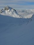 Moment de plaisir dans ces pentes sous La Rionde (2085m)