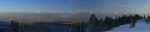 Vue sur les Alpes depuis Châtel