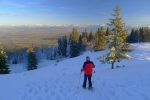 Section pentue et en neige dure