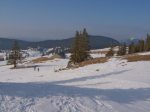 Vue sur la ferme de Châtel