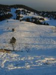 Je descends au plus court pour descendre vers le Chalet des Apprentis