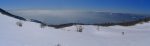 Vue panoramique, en arrière, vallon de Valserine